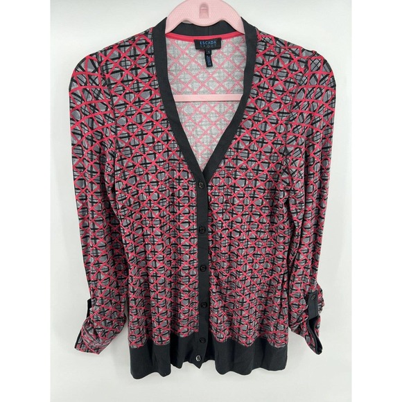 Escada Sport Sweaters - Escada Sport Womens Button Front Cardigan Sweater S